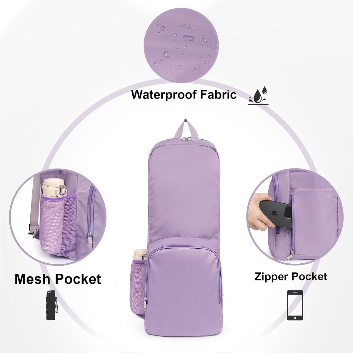 Yoga Mat Bag Carrier with Mesh & Zipper Pockets