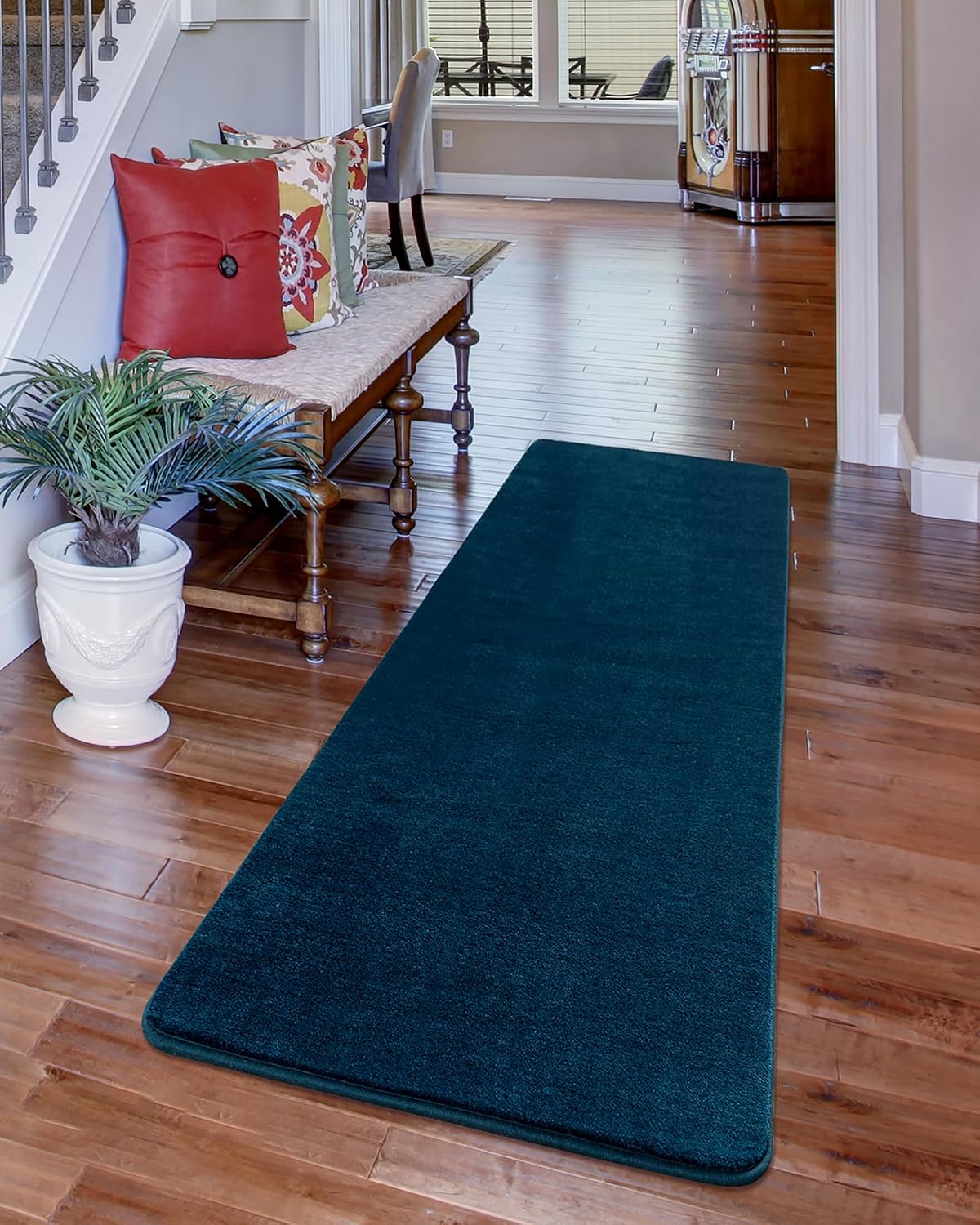 Shag Living Room Area Rug, 6x9 Black Washable Fuzzy Bedroom Rugs, Soft Fluffy Indoor Carpets for Dorm Boys Girls Kids Room Nursery Home Decorations