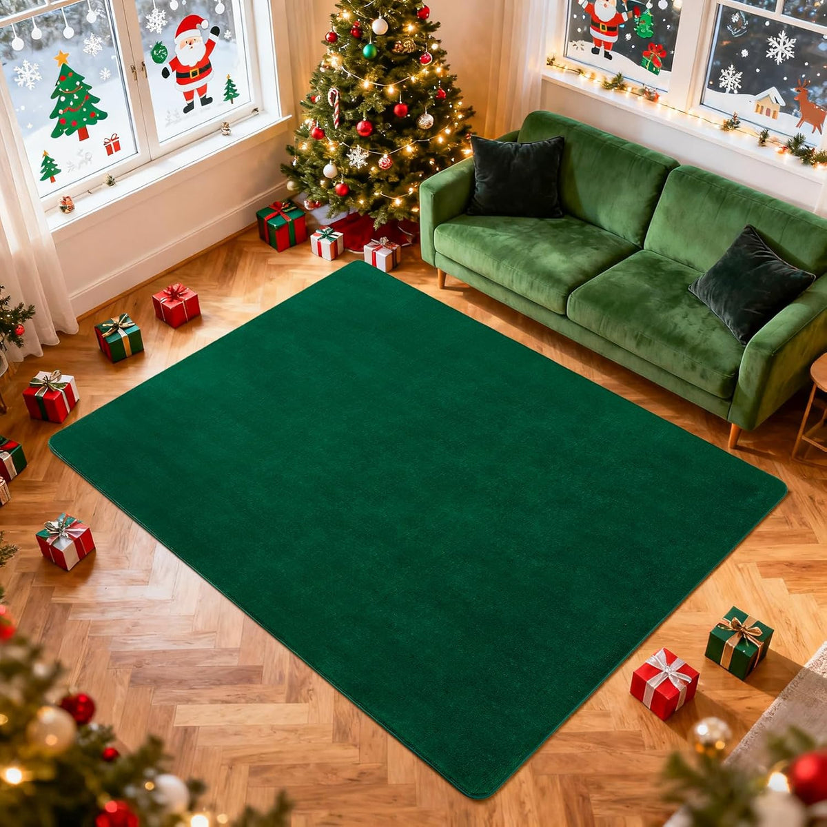 Shag Living Room Area Rug, 6x9 Black Washable Fuzzy Bedroom Rugs, Soft Fluffy Indoor Carpets for Dorm Boys Girls Kids Room Nursery Home Decorations