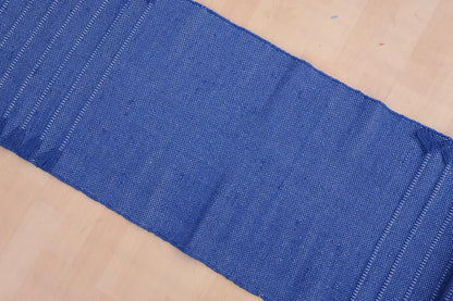 Jaipur Art & Rugs Cotton Yoga Rug - Eco-Friendly Hand-Woven Thick Mat (24”x72”x5mm) for Everyday Fitness at Home - Comfortable & Extra-Long - Colors A