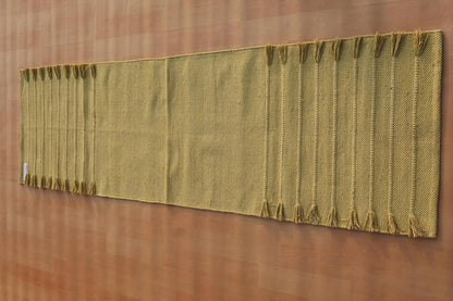 Jaipur Art & Rugs Cotton Yoga Rug - Eco-Friendly Hand-Woven Thick Mat (24”x72”x5mm) for Everyday Fitness at Home - Comfortable & Extra-Long - Colors A