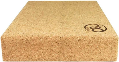 Cork Yoga Block | 30.5cm x 20.5cm x 5cm | Eco Friendly Yoga Block | Non Slip Cork Brick for Yoga, Pilates, Training and Home Workouts | Provides Support for Various Yoga Poses