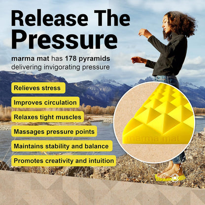 marma mat All-Natural Rubber Acupressure Mat – USA Made
