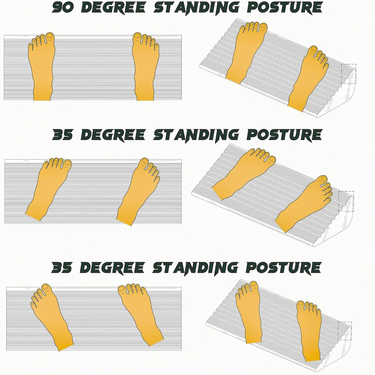 Ankle Balance Boards,Ankle Strengthener,Calf Stretcher,Achilles Stretcher,Slant Board for Calf Stretching,Calf Stretcher for Physical Therapy Equipment Plantar Fasciitis,Achilles Tendonitis