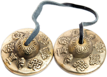 Tingsha Cymbals Bells Meditation Mindfulness Chime for Chakra Healing Spiritual Dharma Gifts Handcrafted