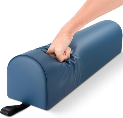 Knee Wedge Pillow for Legs, Under Knee Elevated Pillow for Sleeping on Back