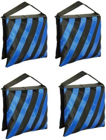 SANDBAG Sand Bag SADDLEBAG Double Zipper Design 4 Bags Weight Bags for Photo Video Studio Stand by Kaezi