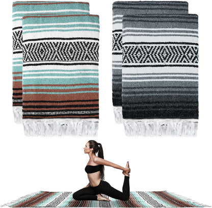 Large Mexican Yoga Blanket