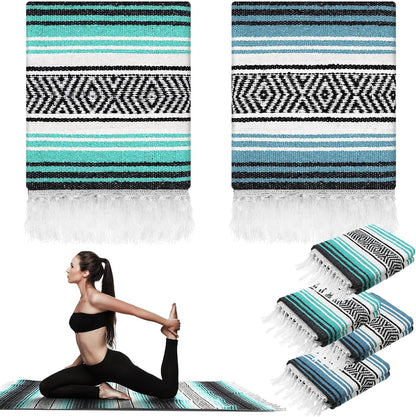 Large Mexican Yoga Blanket