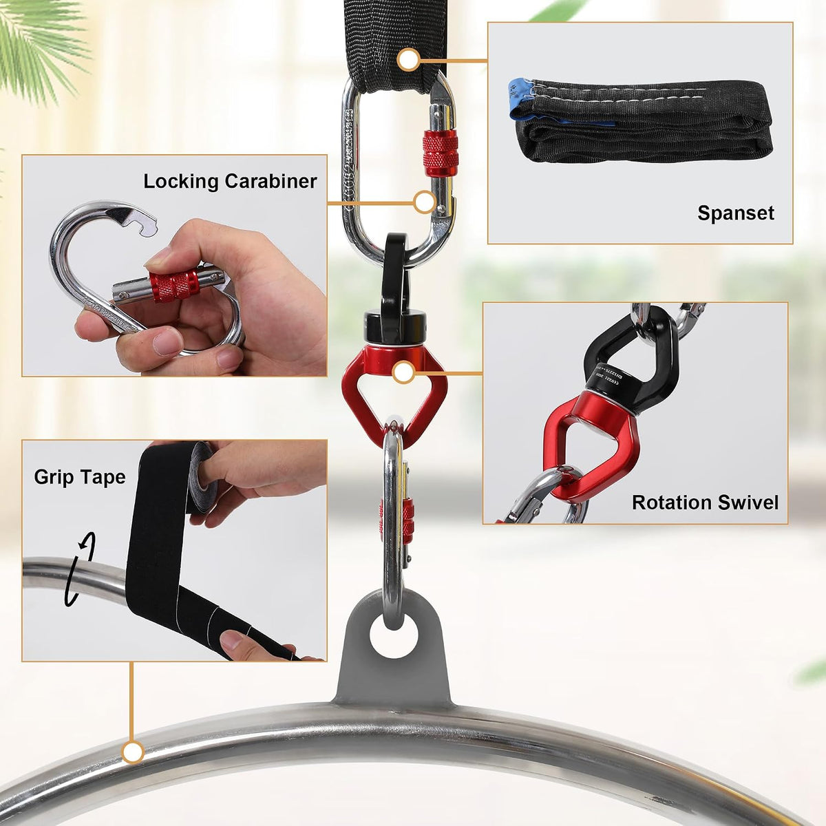 Aerial Hoop, Lyra Hoop, Aerial Lyra Hoop Kit
