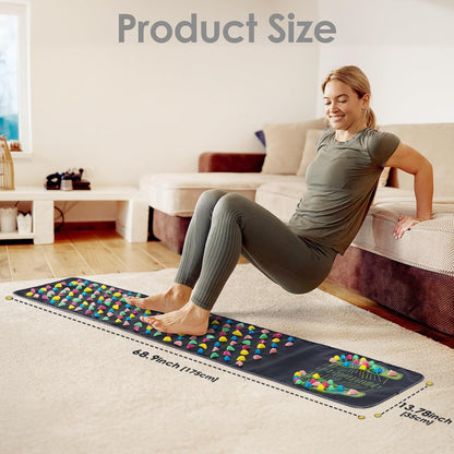 Foot Massage Mat, Reflexology Acupressure Mat Relieve Foot Fatigue