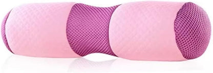Yoga Bolster Pillow Yoga Bolster for Restorative Pillow Round Slow Rebound 15x4" Hips and Neck & Health Care Soft Comfortable Stick for Bed Legs Back and.