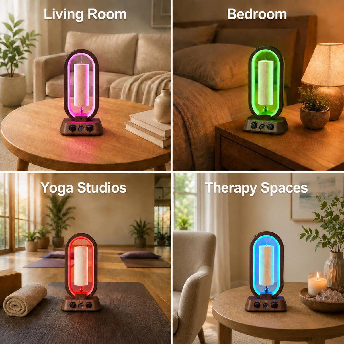 Automatic Bamboo Wind Chimes Sound Healing Instrument Electronic Wind Chime