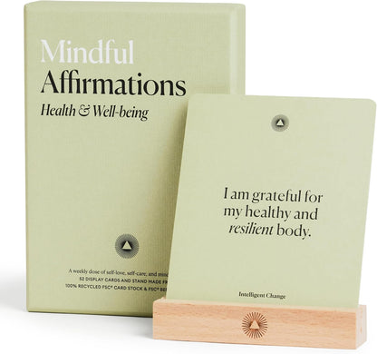 Mindful Affirmation Cards for Health and Wellbeing