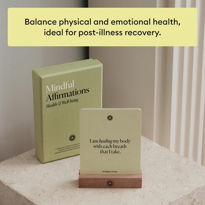Mindful Affirmation Cards for Health and Wellbeing
