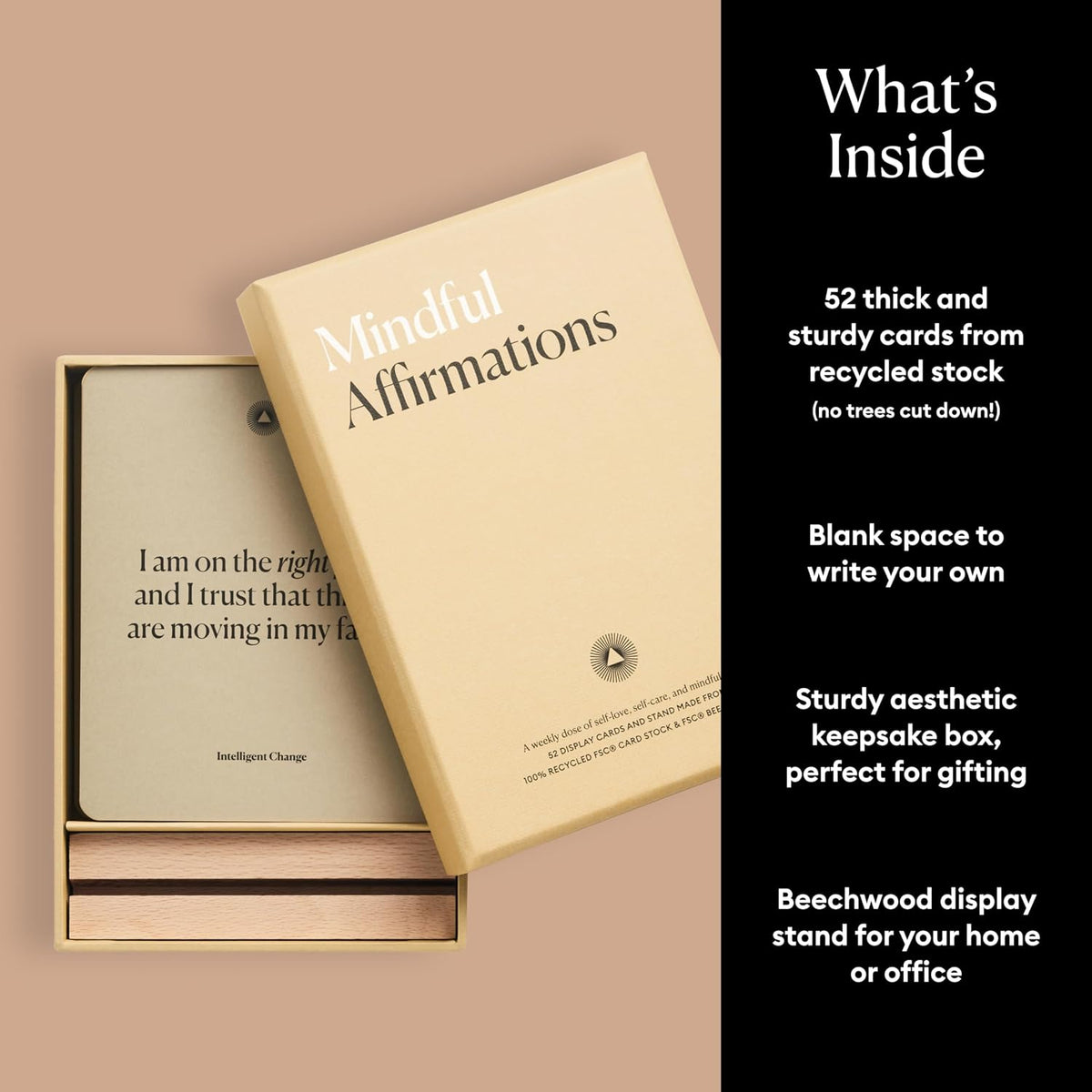 Mindful Affirmation Cards for Health and Wellbeing