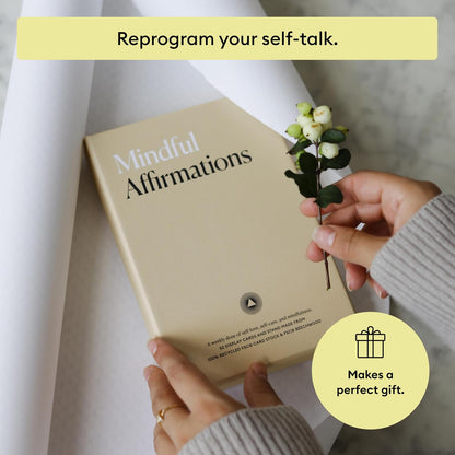 Mindful Affirmation Cards for Health and Wellbeing