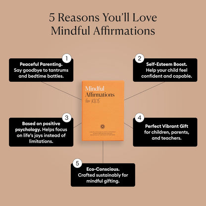Mindful Affirmation Cards for Health and Wellbeing