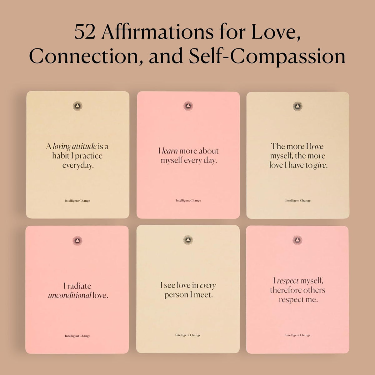 Mindful Affirmation Cards for Health and Wellbeing