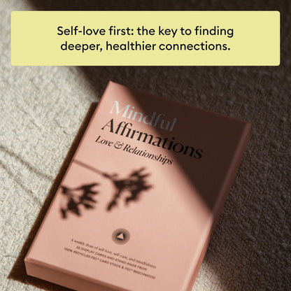 Mindful Affirmation Cards for Health and Wellbeing