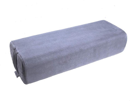 Yoga Bolster Pillow for Meditation and Support - Rectangular Yoga Cushion Foam Wedges Washable Suede Pillowcase for Men and Women with Carry Handles.…