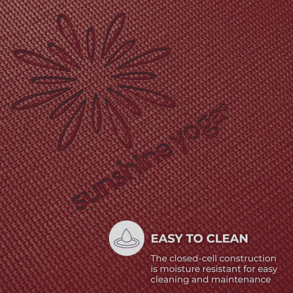 Voyage 5mm Studio Yoga Mats, 10 Pack, 72x24in