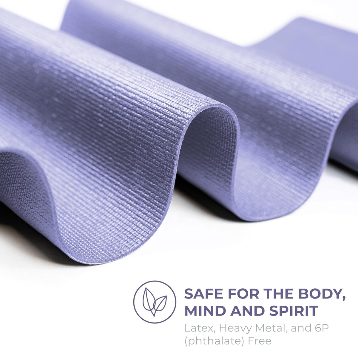 Voyage 5mm Studio Yoga Mats, 10 Pack, 72x24in