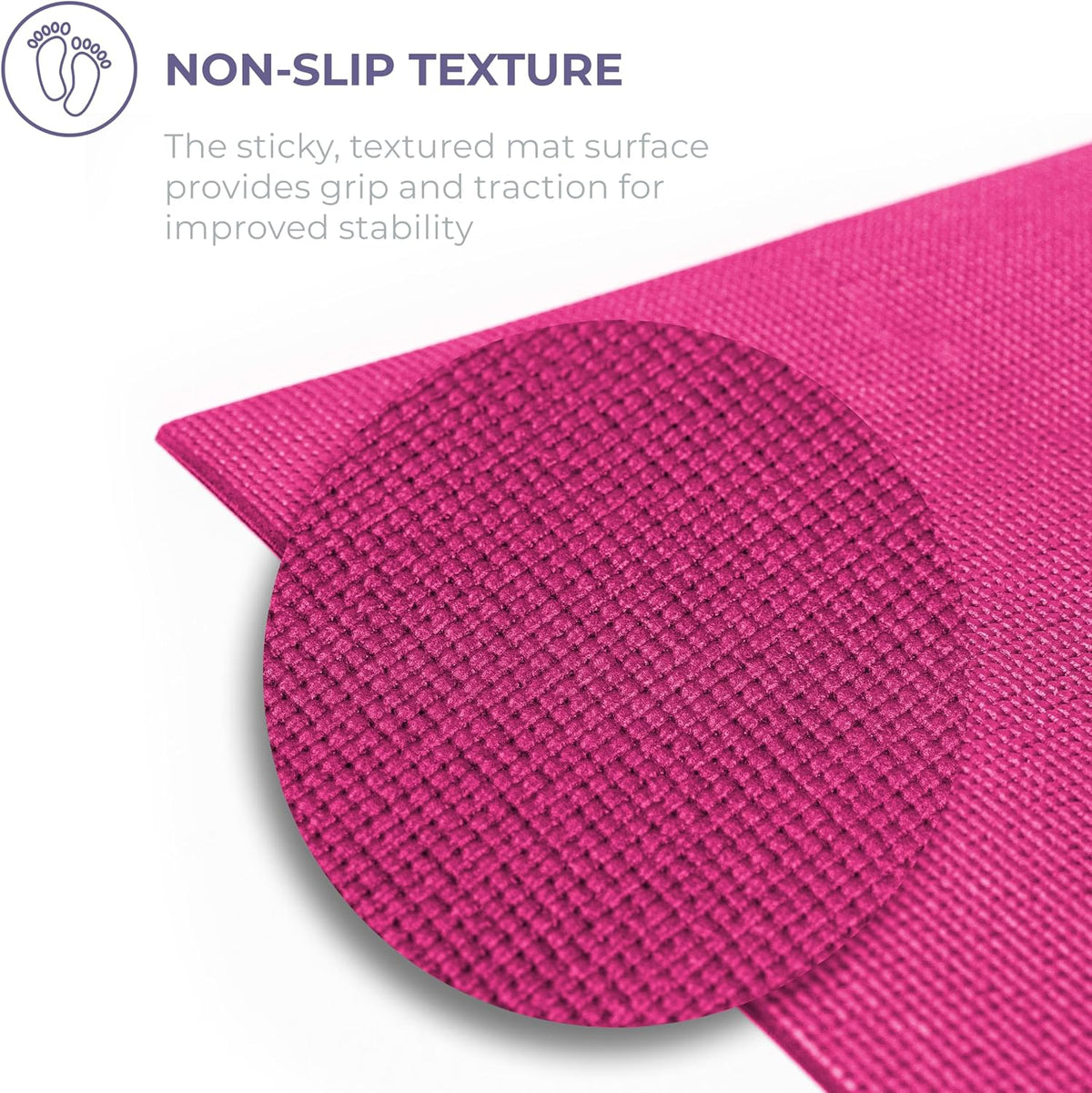 Voyage 5mm Studio Yoga Mats, 10 Pack, 72x24in