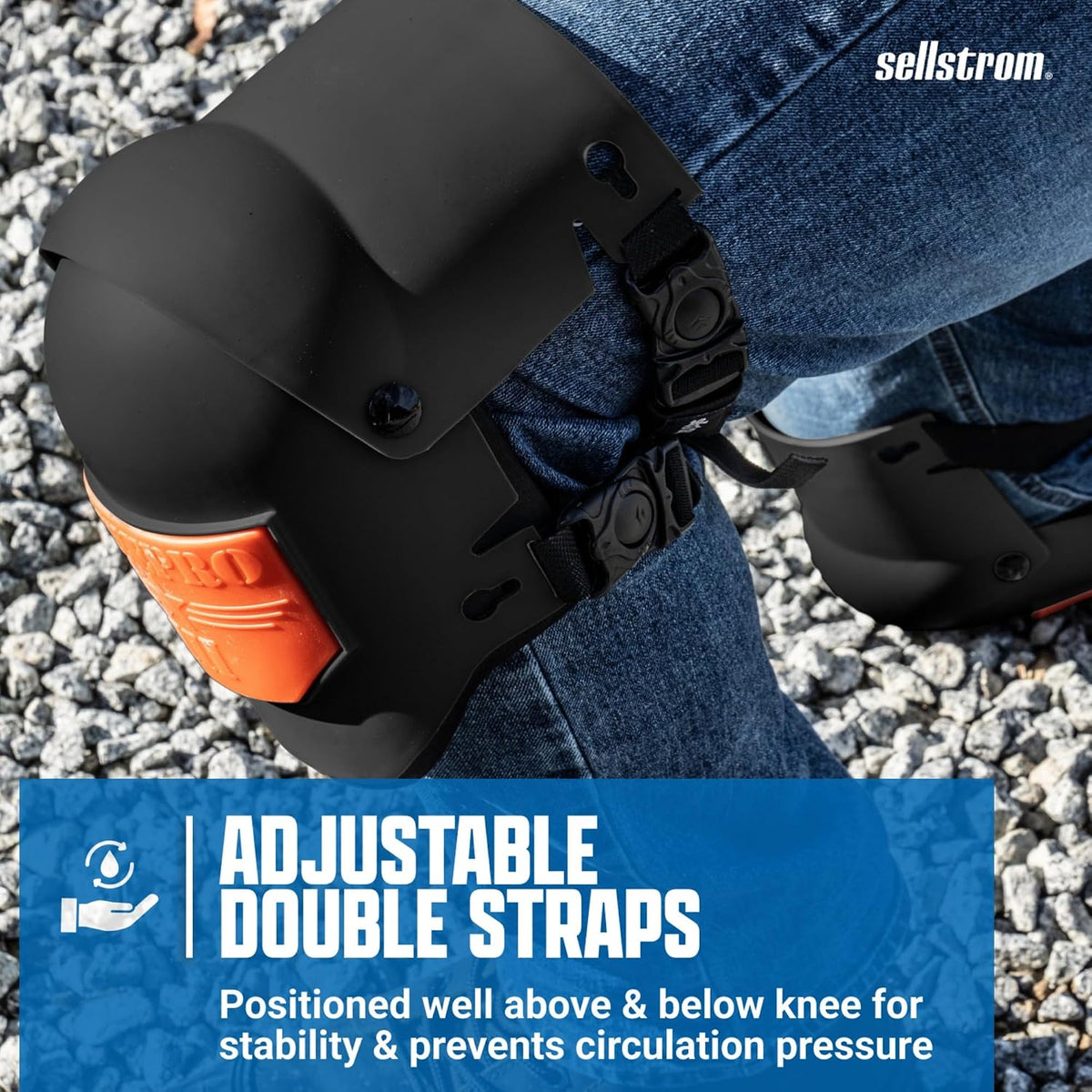KneePro Professional Construction Kneepads for Work - Men & Women