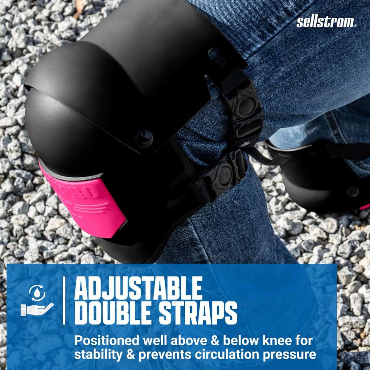 KneePro Professional Construction Kneepads for Work - Men & Women