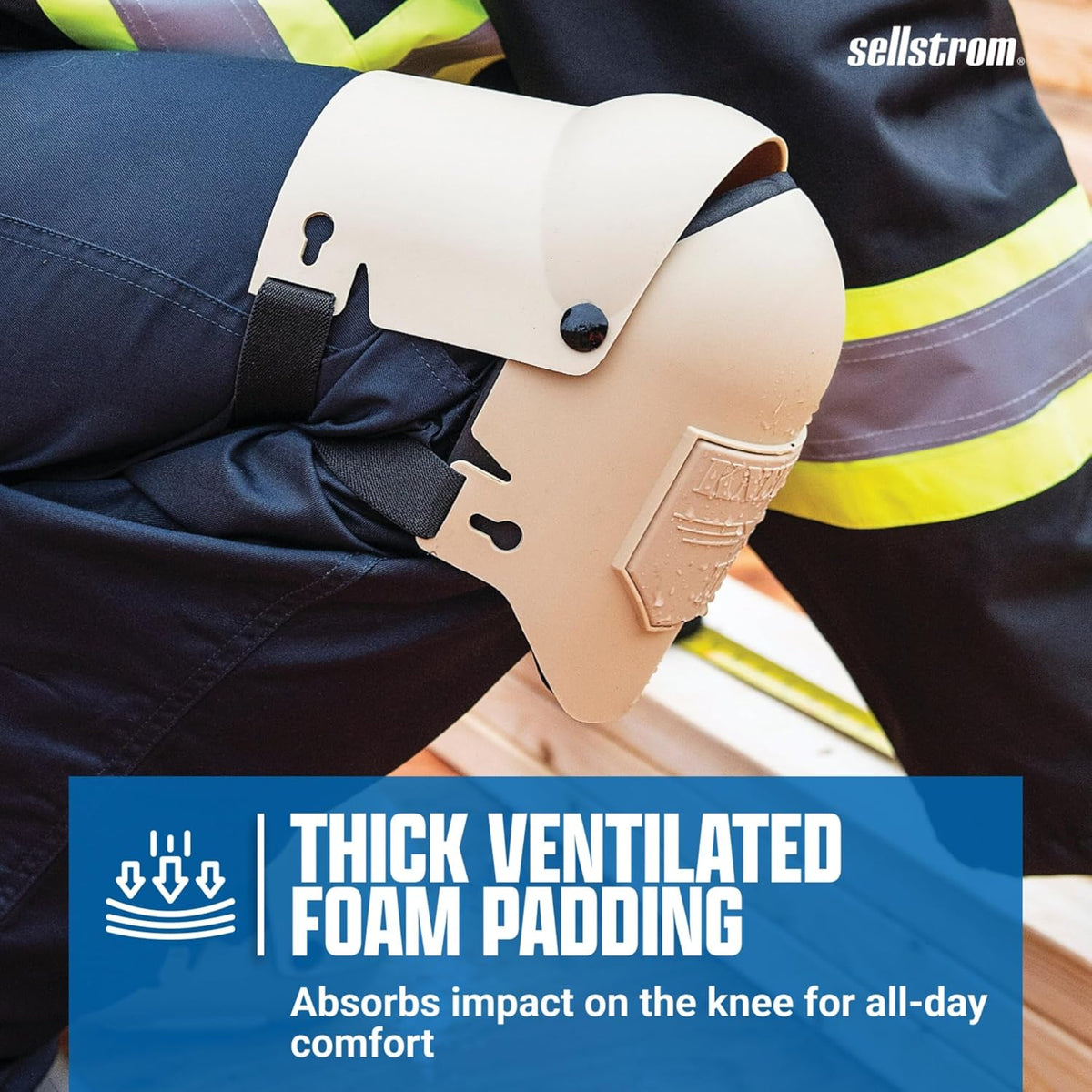 KneePro Professional Construction Kneepads for Work - Men & Women