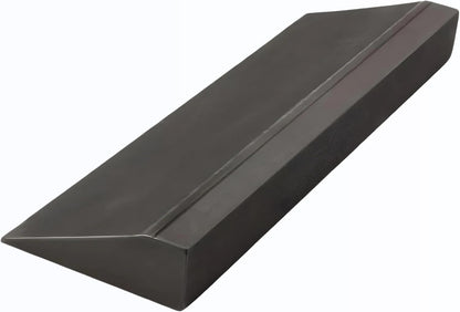EVA Foam Yoga Wedge Support Block, 19.5 x 6 x 2 In - Black
