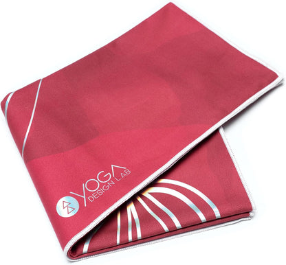 Yoga Towel, Microfiber Yoga Rug, Yoga Mat Size (Iris)