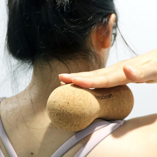 Cork Massage Balls for Fascia Release After Exercise, Yoga,Trigger Point Therapy, Relax Muscles, and Relieve Stress,Set of 2 Classic 2.4 Inch Cork Massage Balls