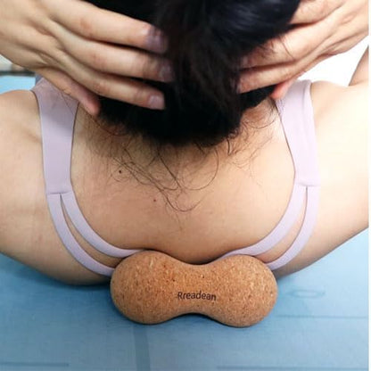 Cork Massage Balls for Fascia Release After Exercise, Yoga,Trigger Point Therapy, Relax Muscles, and Relieve Stress,Set of 2 Classic 2.4 Inch Cork Massage Balls