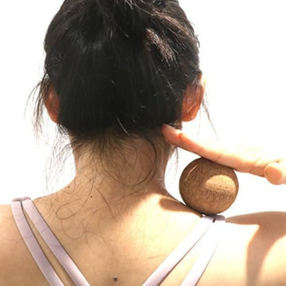 Cork Massage Balls for Fascia Release After Exercise, Yoga,Trigger Point Therapy, Relax Muscles, and Relieve Stress,Set of 2 Classic 2.4 Inch Cork Massage Balls