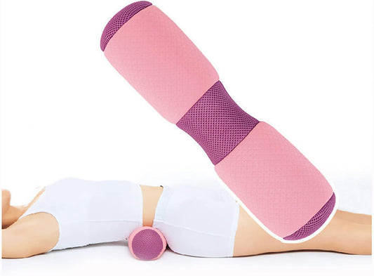 Hapo Yoga Bolster Pillow for The Waist, Hips and Neck & Health Care Slow Rebound Yoga Stick Pillow