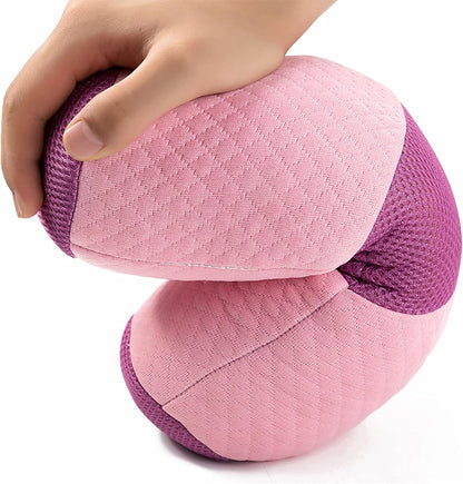Hapo Yoga Bolster Pillow for The Waist, Hips and Neck & Health Care Slow Rebound Yoga Stick Pillow