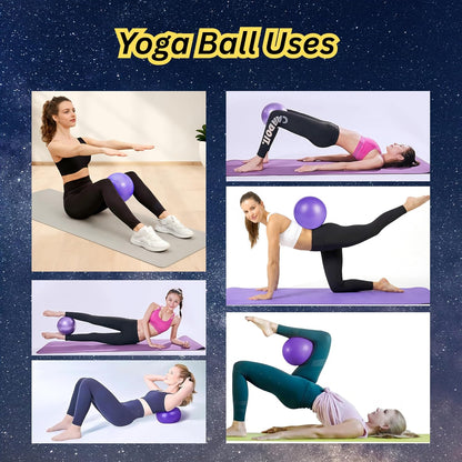 Pilates Kit for Home Workouts, 13-Pcs Pilates Essentials Kit with Ring and Ball Set, Resistance Bands, Home Pilates Equipment for Women, Starter Workout Kit for Beginners