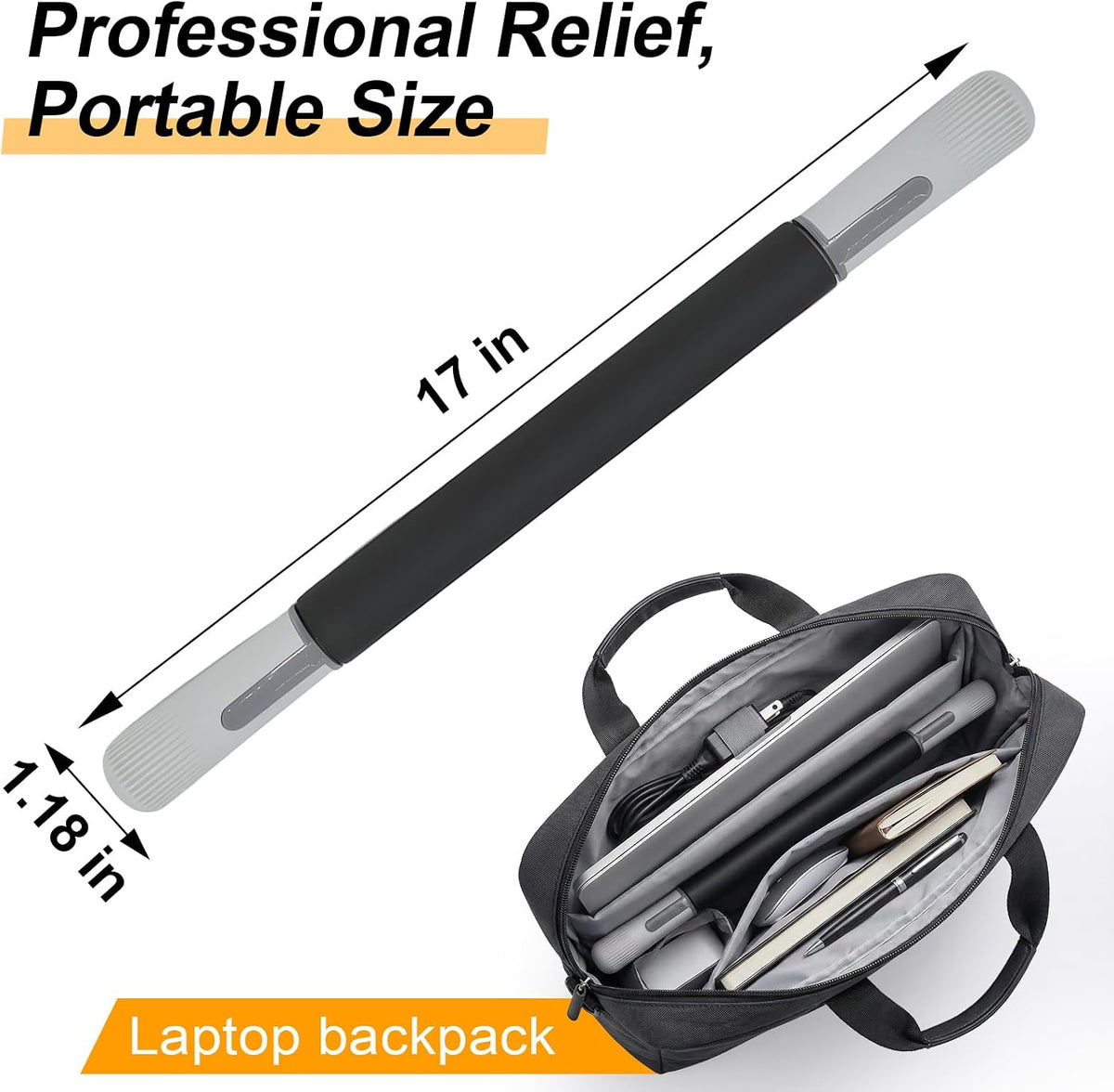 ZanLLW Foam Roller, Massage Roller, Muscle Roller Stick, Neck Massager for Muscles Relief, Therapy Roller Stick for Legs, Calf, Thigh, Lipo, Massage Rolling Pin, Help Sore Muscle Recovery