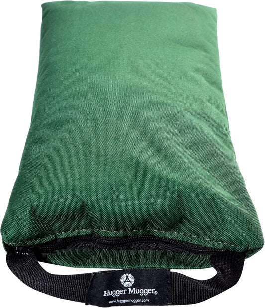 10lb Yoga Sandbag - Adds Weight to Your Poses, Zipper Cover, Sturdy Handle, Silica Sand Filling, Durable Material