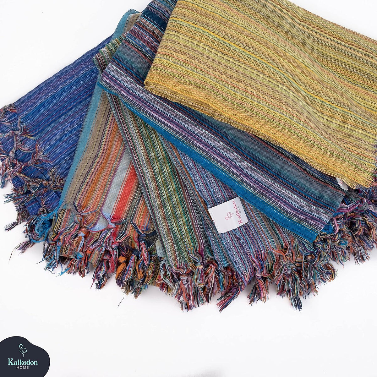 Rainbow Beach Towel | Sarong |Luxurious Turkish Towel | Turkish Cotton Beach Blanket |Picnic Blanket |Peshtemal | Wrap | Pareo |Yoga Blanket (Purple)