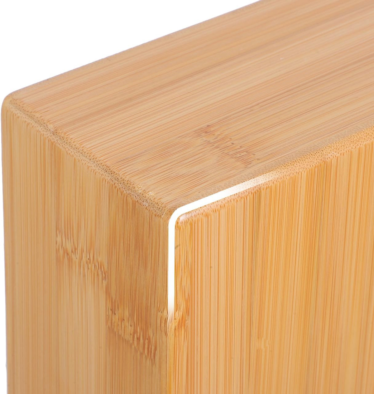 Natural Yoga Brick Wooden Yoga Block for Home Fitness Dance Training Practice Auxiliary Tool Smooth Surface Portable Exercise Brick 9.05 X 5.90 X 2.95 in 1 Pack