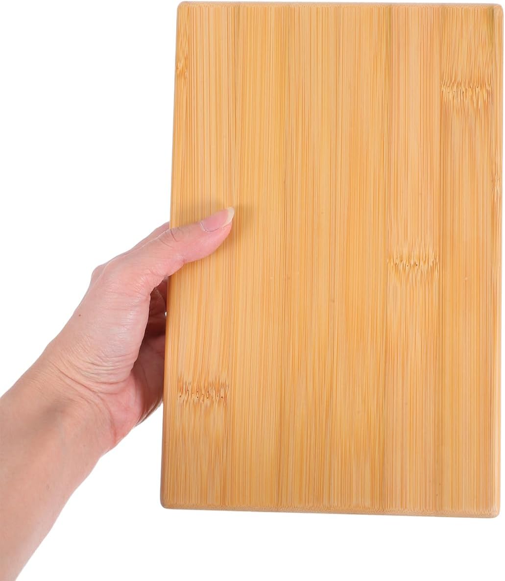Natural Yoga Brick Wooden Yoga Block for Home Fitness Dance Training Practice Auxiliary Tool Smooth Surface Portable Exercise Brick 9.05 X 5.90 X 2.95 in 1 Pack