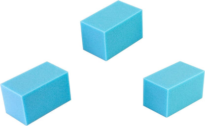 Hand Therapy Blocks - Extra-Soft Through Firm), Pack of 12 - Grip Strengthening Foam Hand Exercise Tools for Physical Therapy, Arthritis, Carpal Tunnel, Stress Relief, Anxiety
