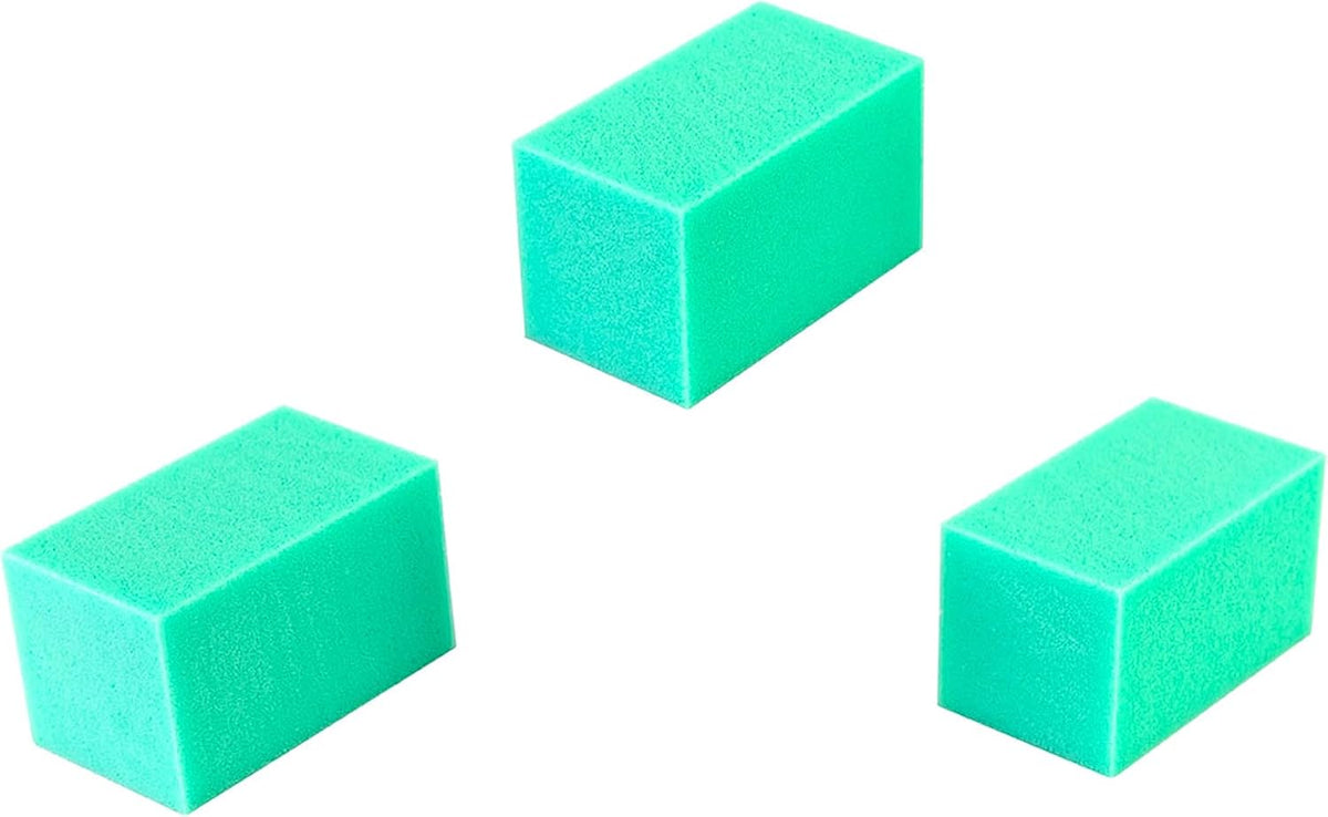 Hand Therapy Blocks - Extra-Soft Through Firm), Pack of 12 - Grip Strengthening Foam Hand Exercise Tools for Physical Therapy, Arthritis, Carpal Tunnel, Stress Relief, Anxiety