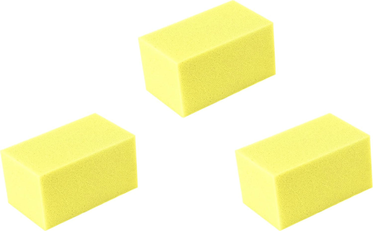 Hand Therapy Blocks - Extra-Soft Through Firm), Pack of 12 - Grip Strengthening Foam Hand Exercise Tools for Physical Therapy, Arthritis, Carpal Tunnel, Stress Relief, Anxiety