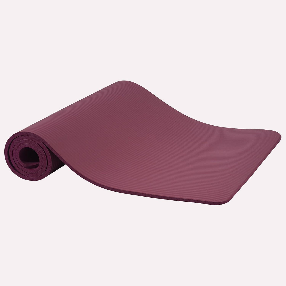 1/2-inch Thick High Density Exercise Yoga Mat with Carrying Strap