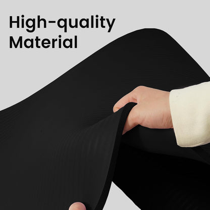 1/2-inch Thick High Density Exercise Yoga Mat with Carrying Strap