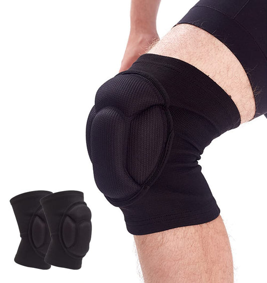 Knee Pads for Women & Men, Basketball Knee Pads Volleyball Knee Pads for Women Men Wrestling Knee Pads Wrestling Gear, Crash Pad Snowboarding Gear Knee Protector Soft Knee Pads for Work (Medium